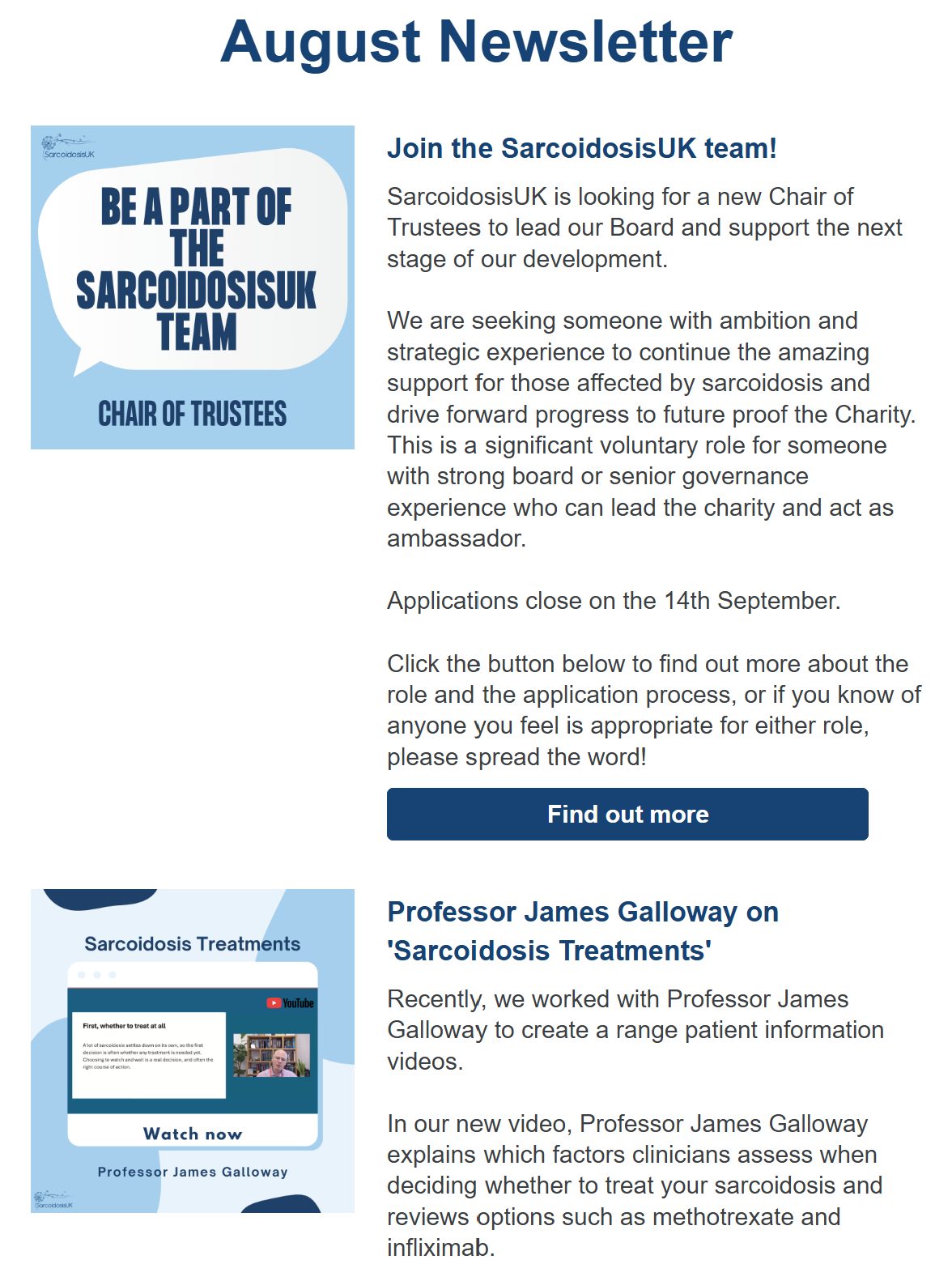 August Newsletter 2026